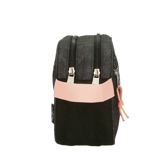 Necessaire Adaptável 2C PEPE JEANS Cintia Preta | Ref. 186.6014441 Necessaire Adaptável 2C PEPE JEANS Cintia Preta | Ref. 186.6014441