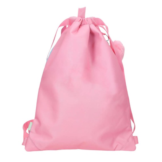 Saco / Mochila c/ Zip ENSO Jungle Mood Azul | Ref. 186.9813821