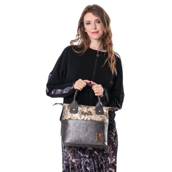 ANEKKE Mala de Mão c/ Tiracolo Real Smart Pack Cinza | Ref.  280.41781-403