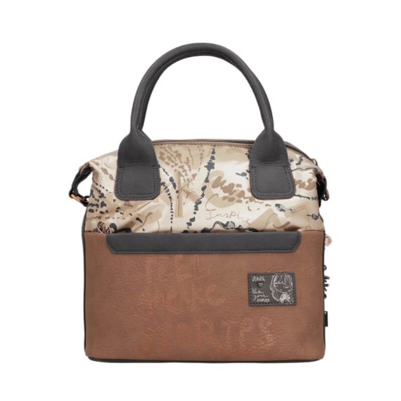 ANEKKE Mala de Mão c/ Tiracolo Real Smart Pack Cinza | Ref.  280.41781-403