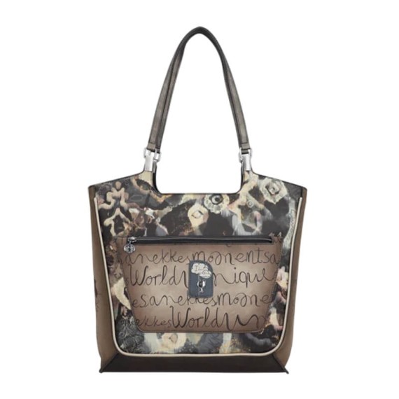 ANEKKE Mala de Ombro Shopping Real Taupe | Ref. 280.41702-366