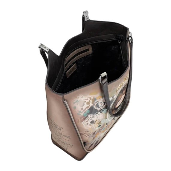 ANEKKE Mala de Ombro Shopping Real Taupe | Ref. 280.41702-366