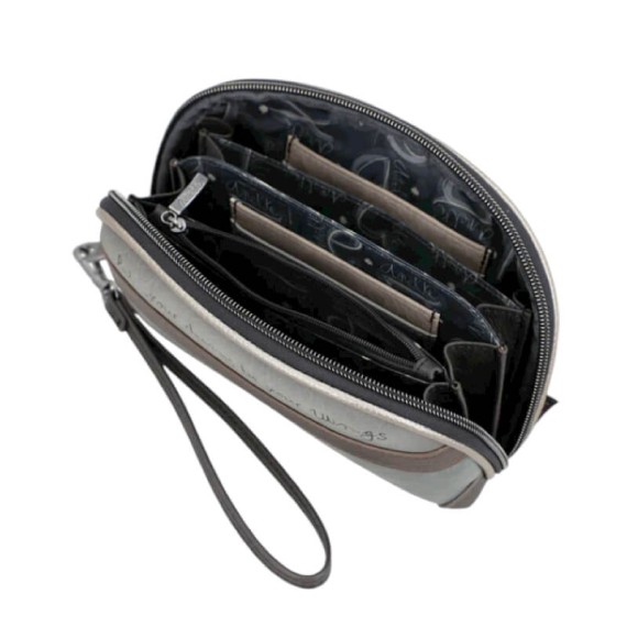 ANEKKE Bolsa / Carteira RFID Manifesto Castanha | Ref. 280.41719-709