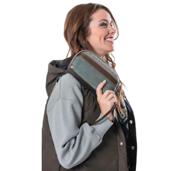 ANEKKE Bolsa / Carteira RFID Manifesto Castanha | Ref. 280.41719-709