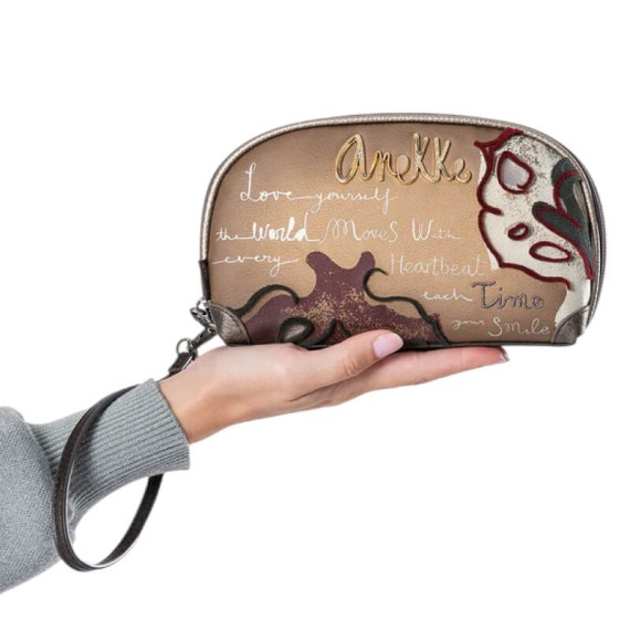 ANEKKE Bolsa / Carteira RFID Manifesto Castanha | Ref. 280.41719-709