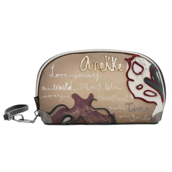 ANEKKE Bolsa / Carteira RFID Manifesto Castanha | Ref. 280.41719-709