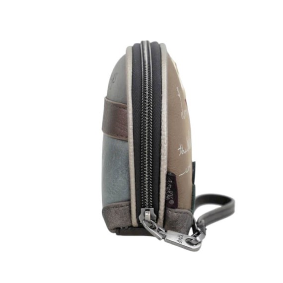 ANEKKE Bolsa / Carteira RFID Manifesto Castanha | Ref. 280.41719-709