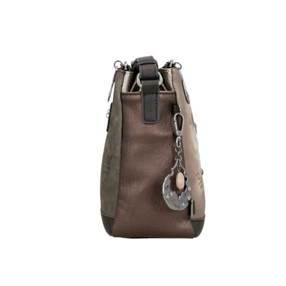 ANEKKE Bolsa de Tiracolo 3C Real Taupe | Ref. 280.41703-184