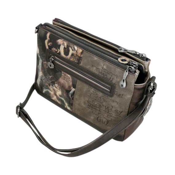 ANEKKE Bolsa de Tiracolo 3C Real Taupe | Ref. 280.41703-184