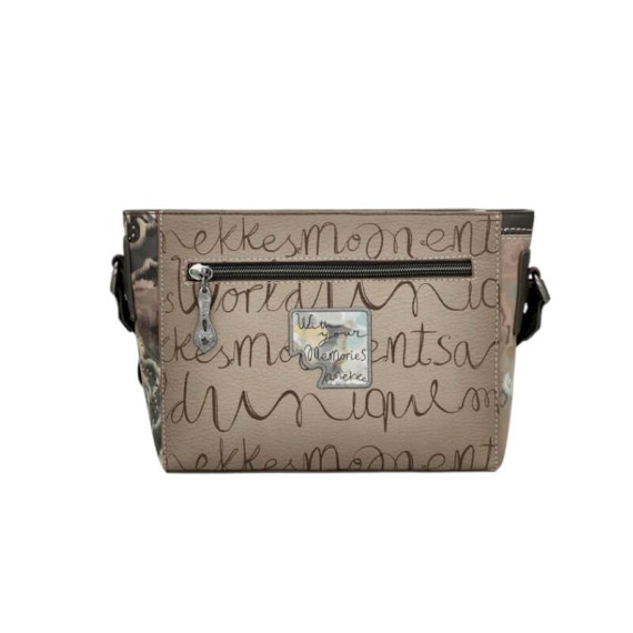 ANEKKE Bolsa de Tiracolo Retangular Real Taupe | Ref. 280.41703-493