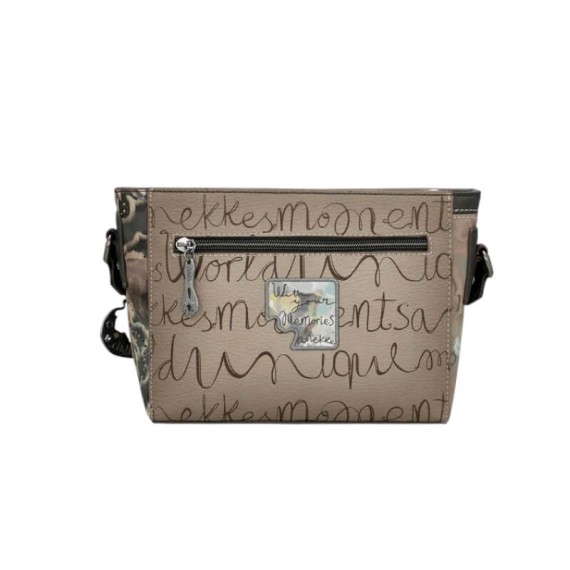 ANEKKE Bolsa de Tiracolo Retangular Real Taupe | Ref. 280.41703-493