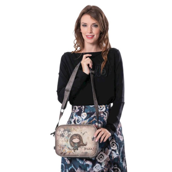 ANEKKE Bolsa de Tiracolo Tripla Real Taupe | Ref. 280.41703-188