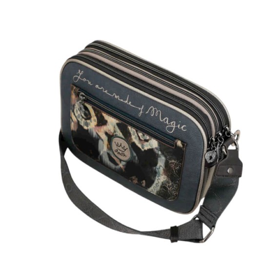 ANEKKE Bolsa de Tiracolo Tripla Real Taupe | Ref. 280.41703-188