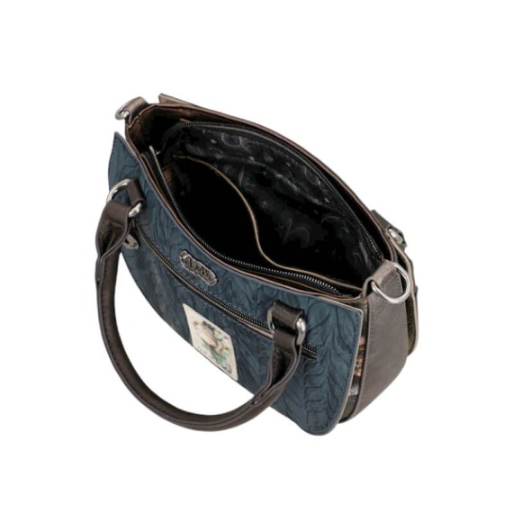 ANEKKE Bolsa Oval Pequena Manifesto Castanha | Ref. 280.41713-277