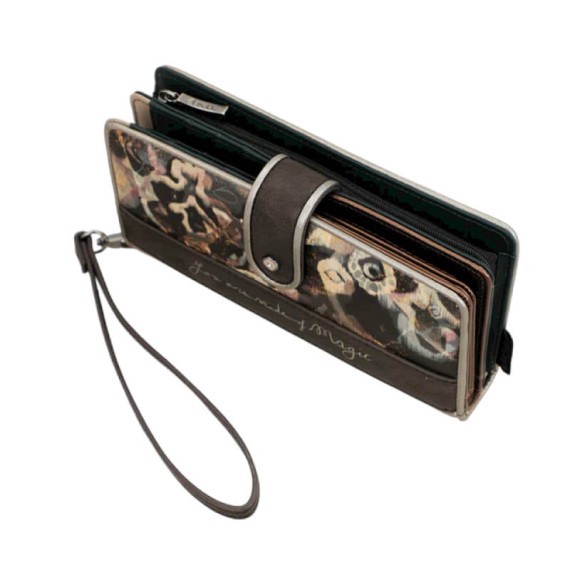 ANEKKE Carteira de Senhora Grande RFID Real Taupe | Ref. 280.41709-901