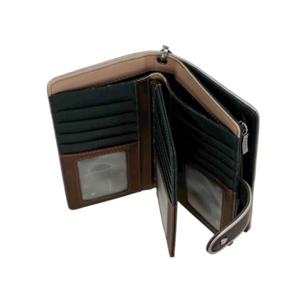 ANEKKE Carteira de Senhora Grande RFID Real Taupe | Ref. 280.41709-901