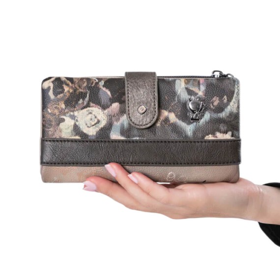 ANEKKE Carteira Grande RFID Real Taupe | Ref. 280.41709-907