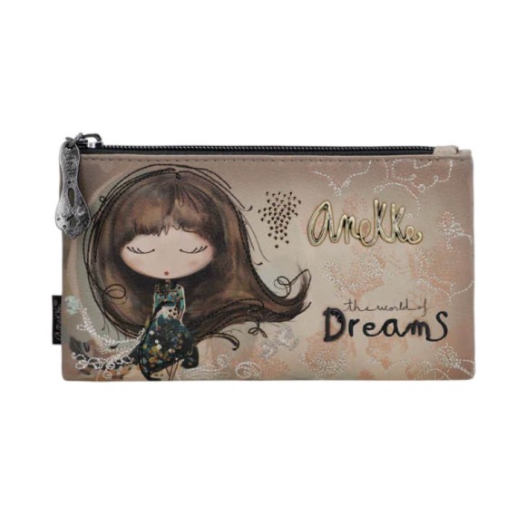 ANEKKE Carteira Grande RFID Real Taupe | Ref. 280.41709-907