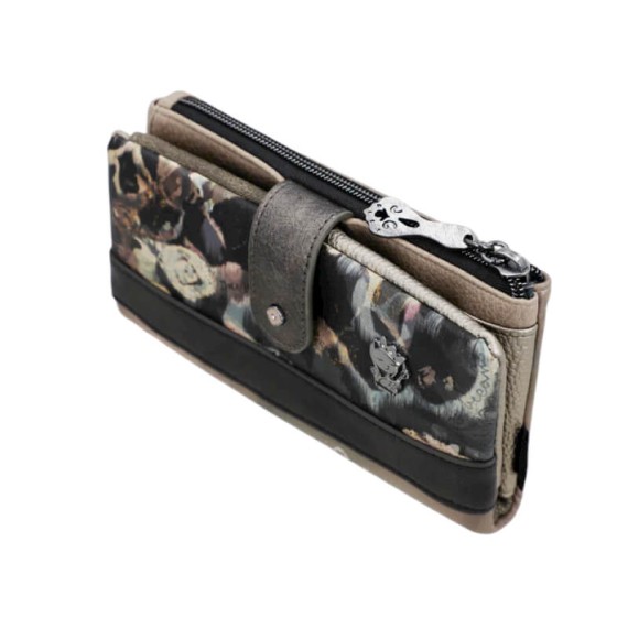 ANEKKE Carteira Grande RFID Real Taupe | Ref. 280.41709-907