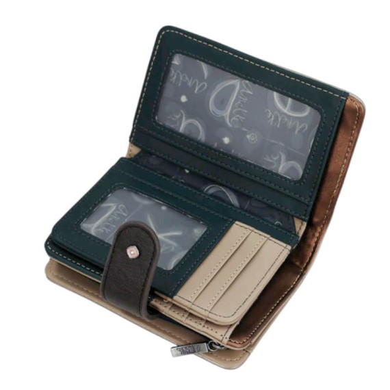 ANEKKE Carteira Média RFID Real Taupe | Ref. 280.41709-902