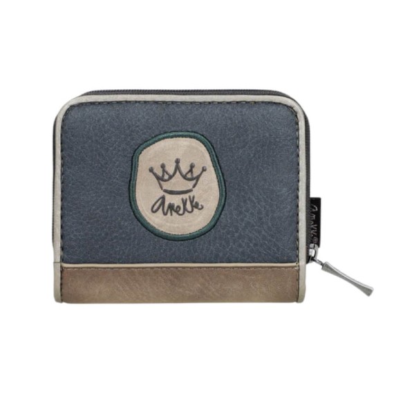 ANEKKE Carteira Pequena RFID Real Taupe | Ref. 280.41709-903