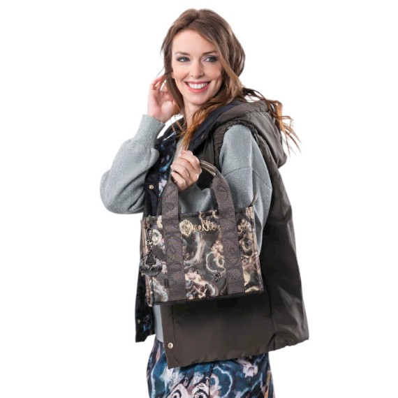 ANEKKE Mala de Alças Curtas Manifesto Castanha | Ref. 280.41711-168