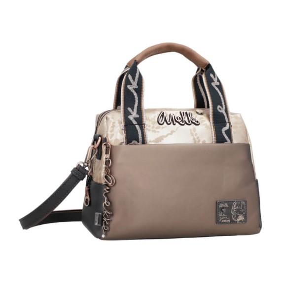 ANEKKE Mala de Alças Curtas Real Smart Pack Dourada| Ref. 280.41781-177