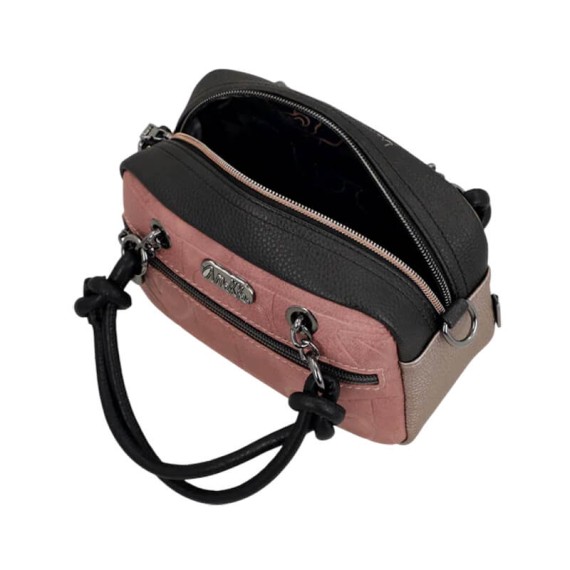 ANEKKE Mala de Mão Alças Curtas Mademoiselle Preta | Ref. 280.41801-399