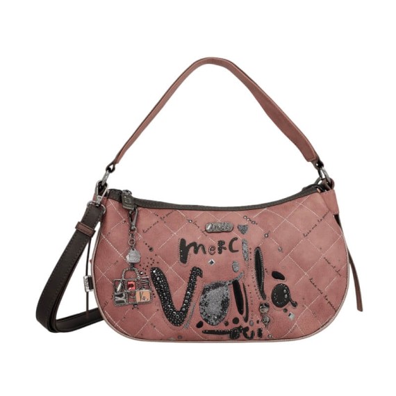 ANEKKE Mala de Mão c/ Alça Curta Parisian Rosa | Ref. 280.41812-223