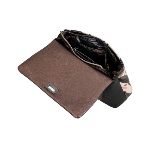 ANEKKE Mala de Mão Pequena Parisian Preta | Ref. 280.41811-408