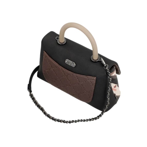 ANEKKE Mala de Mão Pequena Parisian Preta | Ref. 280.41811-408