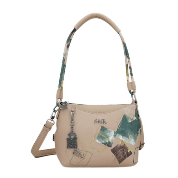 ANEKKE Mala de Ombro c/ Tiracolo Evolution Bege | Ref. 280.41772-386 ANEKKE Mala de Ombro c/ Tiracolo Evolution Bege | Ref. 280.41772-386