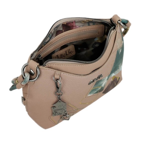 ANEKKE Mala de Ombro c/ Tiracolo Evolution Bege | Ref. 280.41772-386 ANEKKE Mala de Ombro c/ Tiracolo Evolution Bege | Ref. 280.41772-386