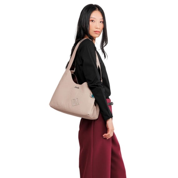 ANEKKE Mala de Ombro Evolution Bege | Ref. 280.41772-203 ANEKKE Mala de Ombro Evolution Bege | Ref. 280.41772-203