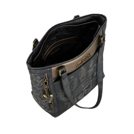 ANEKKE Mala de Ombro Grande Boutique Azul | Ref. 280.41852-047