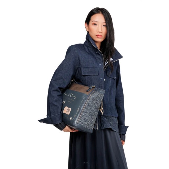 ANEKKE Mala de Ombro Grande Boutique Azul | Ref. 280.41852-047