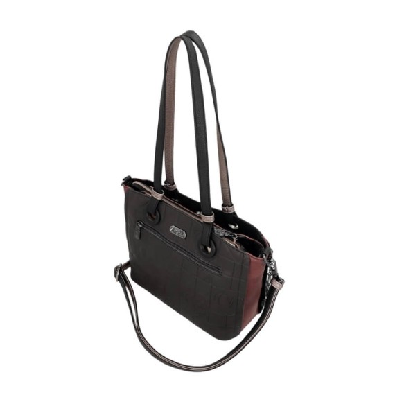 ANEKKE Mala de Ombro Grande Mademoiselle Preta | Ref. 280.41802-372