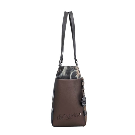 ANEKKE Mala de Ombro Grande Manifesto Taupe | Ref. 280.41712-216