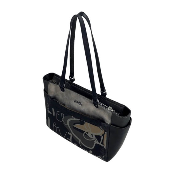 ANEKKE Mala de Ombro Grande Nature Koko Preta | Ref. 280.41862-216