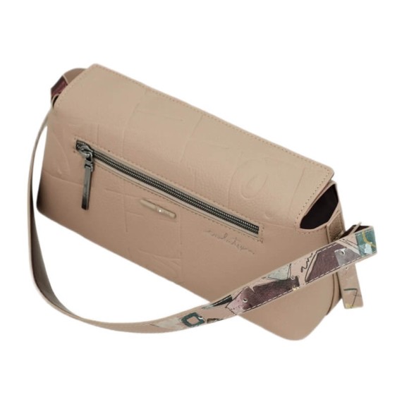 ANEKKE Mala de Ombro Média Alargado Evolution Bege | Ref. 280.41772-387 ANEKKE Mala de Ombro Média Alargado Evolution Bege | Ref. 280.41772-387