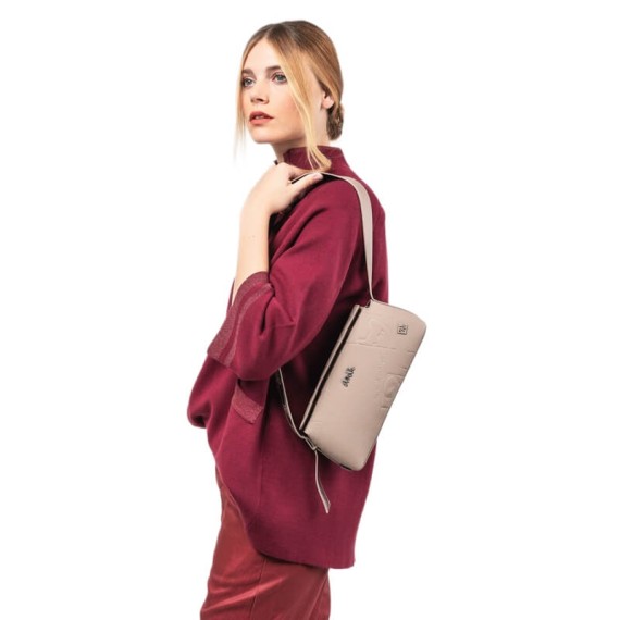 ANEKKE Mala de Ombro Média Alargado Evolution Bege | Ref. 280.41772-387 ANEKKE Mala de Ombro Média Alargado Evolution Bege | Ref. 280.41772-387