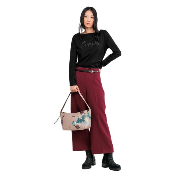 ANEKKE Mala de Ombro Oval Evolution Bege | Ref. 280.41772-381 ANEKKE Mala de Ombro Oval Evolution Bege | Ref. 280.41772-381