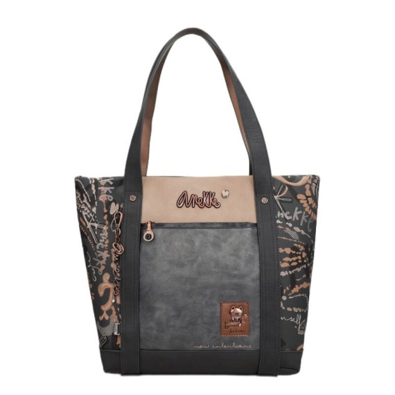 ANEKKE Mala de Ombro Real Smart Pack Cinza | Ref. 280.41782-272