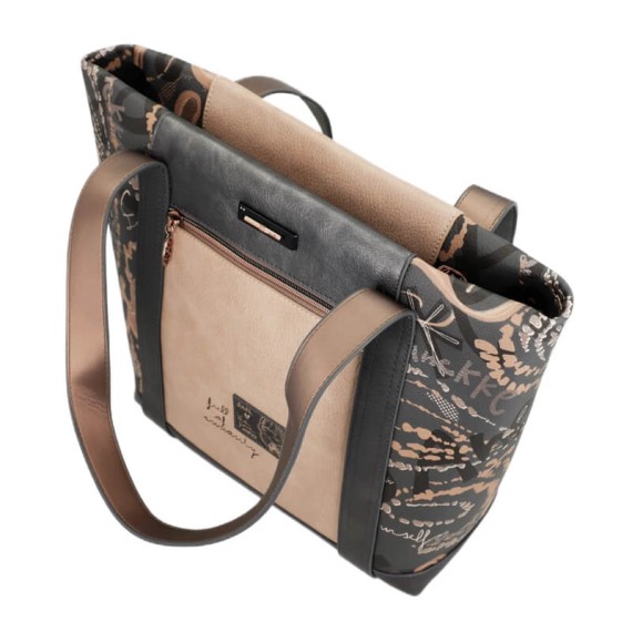 ANEKKE Mala de Ombro Real Smart Pack Cinza | Ref. 280.41782-272