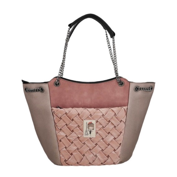 ANEKKE Mala de Ombro Tote Grande Parisian Rosa | Ref. 280.41812-370ANEKKE Mala de Ombro Tote Grande Parisian Rosa | Ref. 280.41812-370