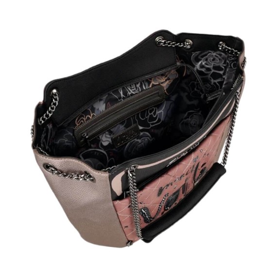 ANEKKE Mala de Ombro Tote Grande Parisian Rosa | Ref. 280.41812-370