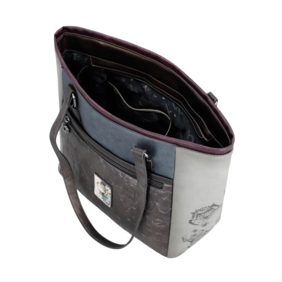 ANEKKE Mala de Ombro Tote Manifesto Cinza | Ref. 280.41712-364
