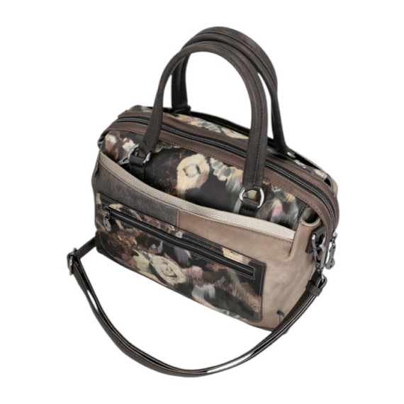 ANEKKE Mala de Senhora c/ Asas de Mão Real Taupe | Ref. 280.41701-390