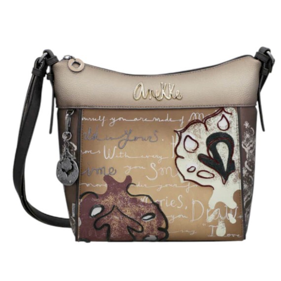 ANEKKE Mala de Tiracolo Manifesto Castanha | Ref. 280.41713-007