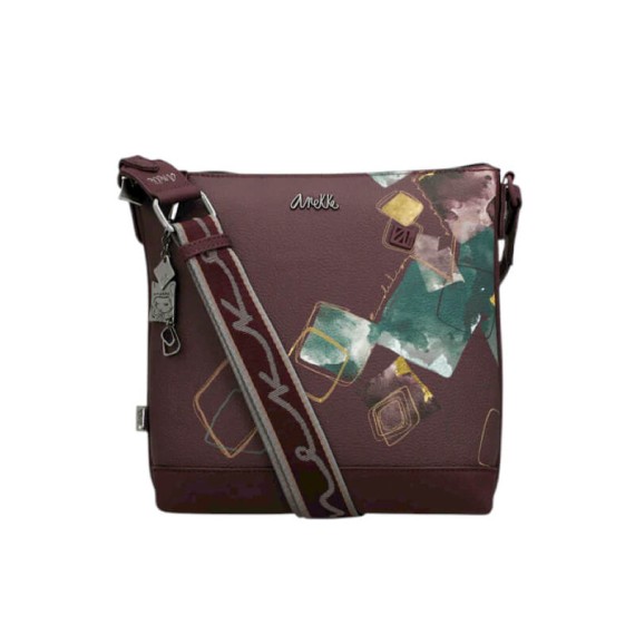 ANEKKE Mala de Tiracolo Média Evolution Bordô | Ref. 280.41773-069